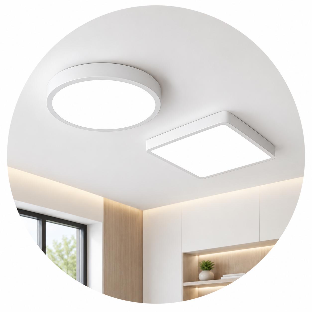 LED Panel ốp nổi – Đèn LED chiếu sáng mặt trần